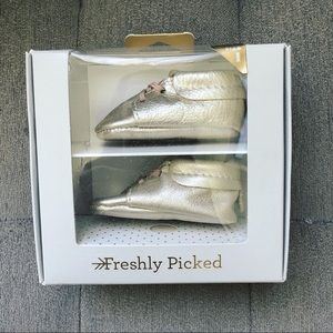 Freshly picked baby moccasins